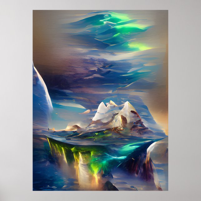 Ytterligare land Ice och Sea Poster (Framsidan)