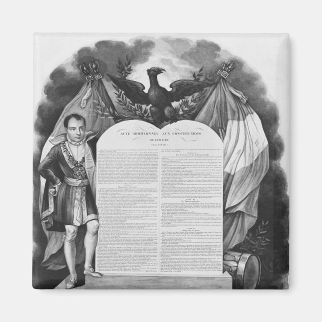 Ytterligare rättsakt av den 22 april 1815 magnet (Framsidan)