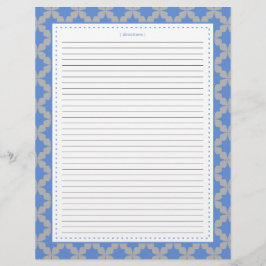 Ytterligare receptsidor för blå Retro Star