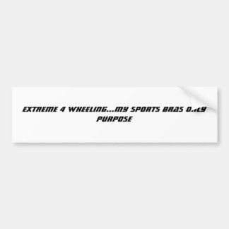 YTTERLIGHET 4 SOM RULLAR… MIN SPORTBEHÅ ÄMNAR BILDEKAL