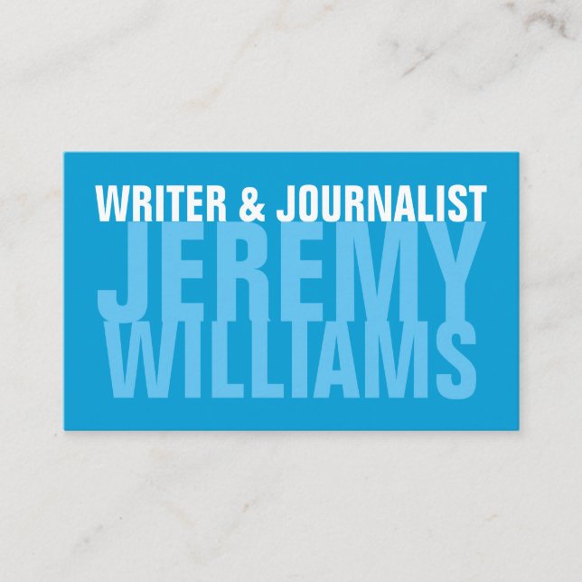 Ytterlighet sätta en klocka på entonig stil visitkort (Framsida)