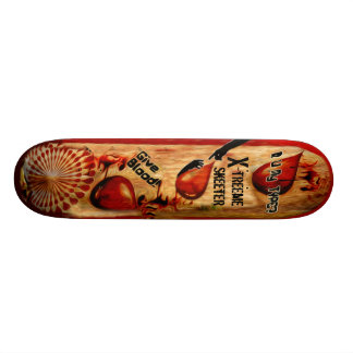 YTTERLIGHET SKEETER SKATEBOARD BRÄDA 20 CM
