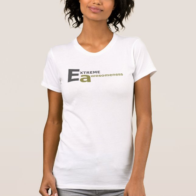 YTTERLIGHETawesomenessdam tank T Shirt (Framsida)