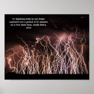 Ytterlighetblixt kasta i sig poster