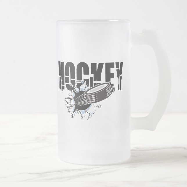 Ytterlighethockey Frostat Ölglas (Höger)