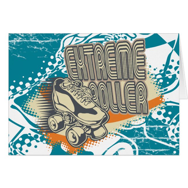 YtterlighetrullTshirts och gåvor Hälsningskort (Framsidan Horizontal)