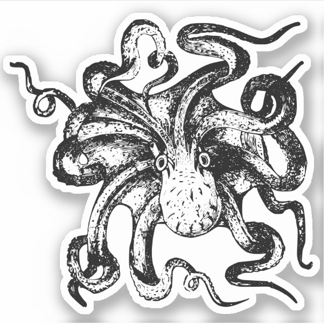 Yttopus Contour Stickers Klistermärken (Framsida)