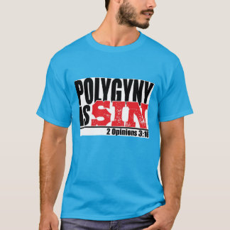 Yttranden 3:16 om Polygyny T Shirt