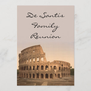 Yttre av Colosseumen, Rome, italien Inbjudningar