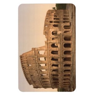 Yttre av Colosseumen, Rome, italien Magnet