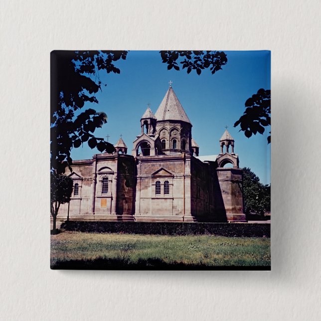 Yttre av den Etchmiadzin domkyrkan Knapp (Framsida)
