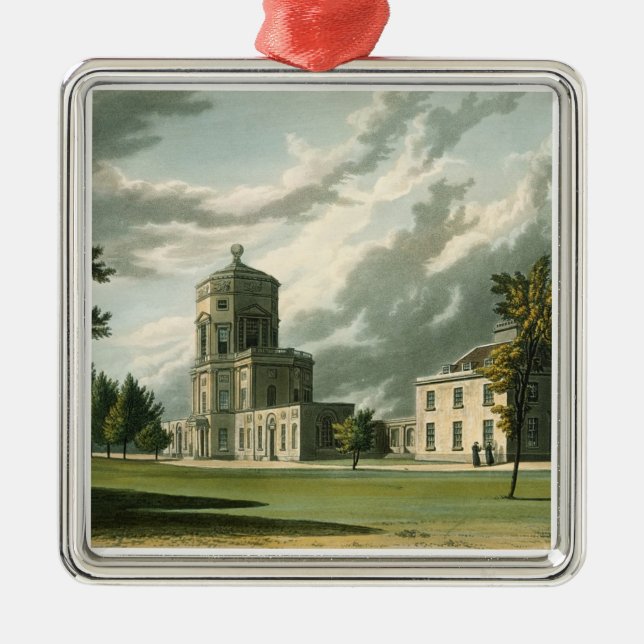 Yttre av det Astronomical observatoriumet, Julgransprydnad Metall (Framsidan)