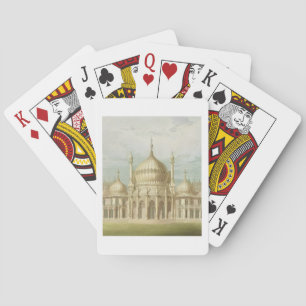 Yttre av salongen från beskådar av royalet Pav Spel Kort