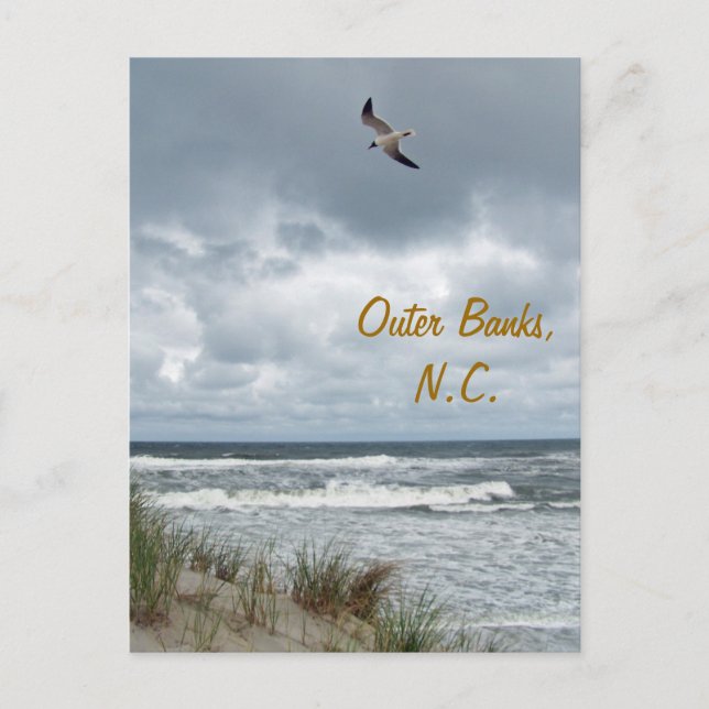 Yttre Banker 2 Vykort (Framsida)