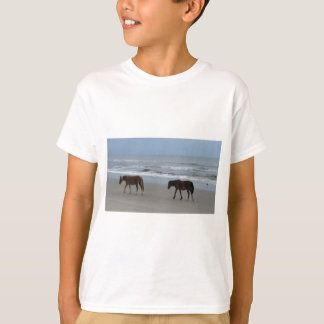 Yttre banker för vildhästar tee shirt