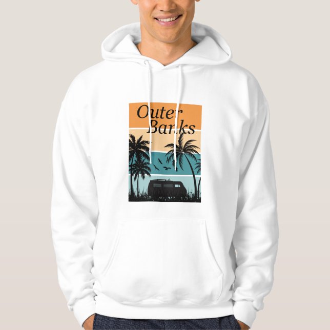 yttre banker hoodie (Framsida)