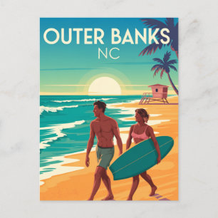 Yttre Banker NC Vykort