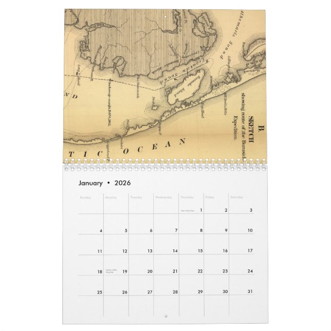 Yttre bankerkalender kalender (Jan 2026)