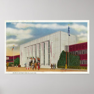 Yttre beskåda av administrationen Bldg Poster