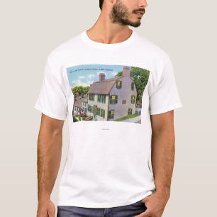 Yttre beskåda av allmänninghuset tee shirt