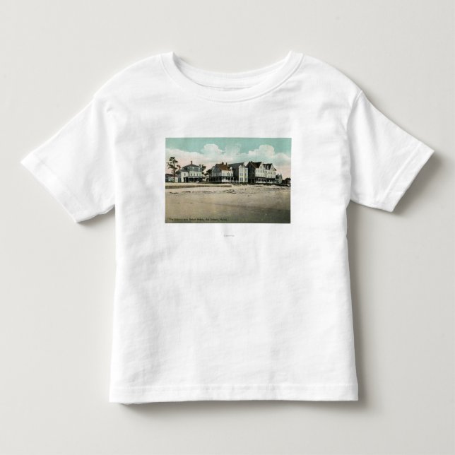 Yttre beskåda av Atlanten och de Abbott hotellen Tee (Framsida)