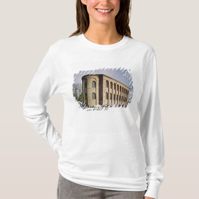 Yttre beskåda av Aulaen Palatina, byggd c.310 T-shirt (Framsida)