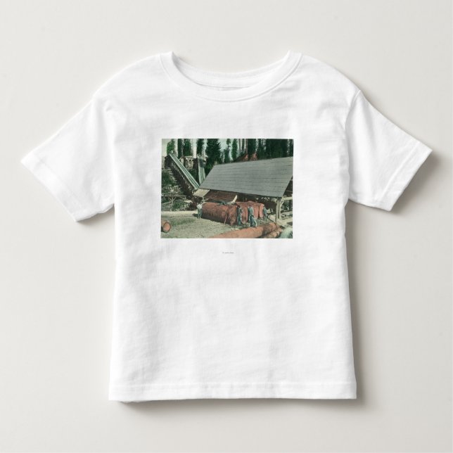 Yttre beskåda av Bentons MillRedding, CA T-shirt (Framsida)