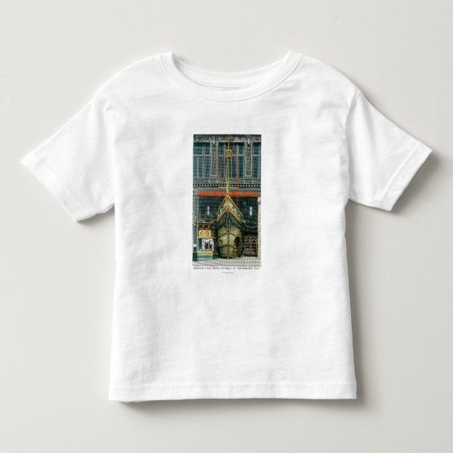 Yttre beskåda av Bernsteins fiskGrotto på Tee Shirt (Framsida)