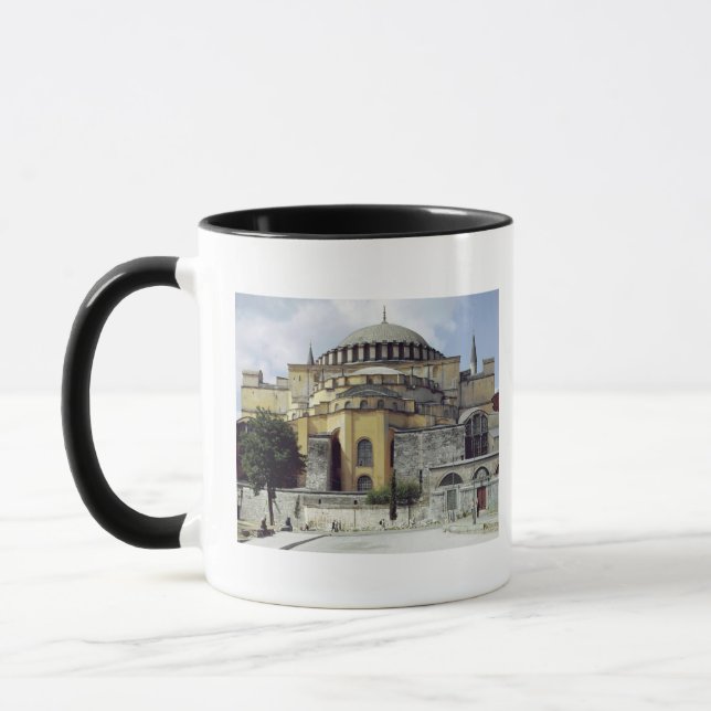 Yttre beskåda av cupolaen, 532-37 mugg (Vänster)