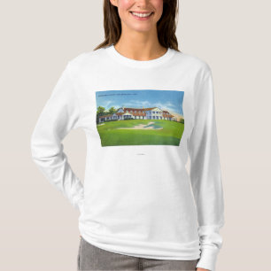 Yttre beskåda av den Brooklawn klubbhuset T-shirt