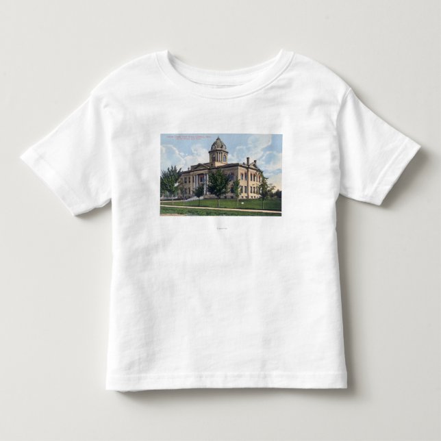Yttre beskåda av den Canyon County T-shirt (Framsida)