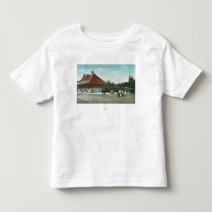 Yttre beskåda av den järnväg stationen tee shirt