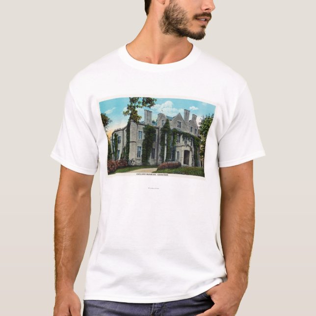 Yttre beskåda av den Oakland herrgården T Shirt (Framsida)