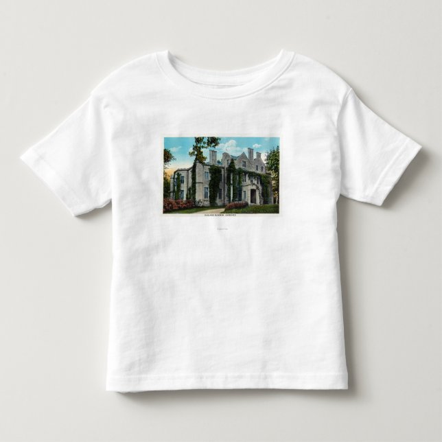 Yttre beskåda av den Oakland herrgården Tee Shirt (Framsida)