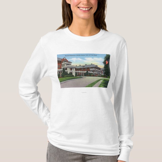 Yttre beskåda av den Raybrook sanatoriumen Tee (Framsida)