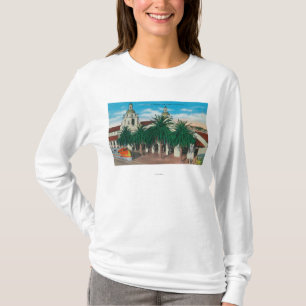 Yttre beskåda av den Santa Fe stationen T-shirt
