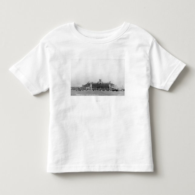 Yttre beskåda av denTacoma internationell T Shirt (Framsida)