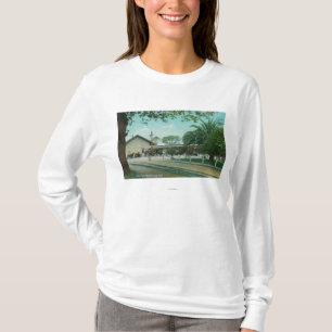 Yttre beskåda av DepotHealdsburgen, CA T Shirt
