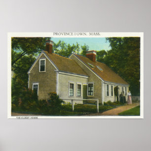 Yttre beskåda av det äldsta huset i Town nr. 2 Poster