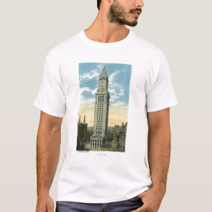 Yttre beskåda av det beställnings- huset t shirt