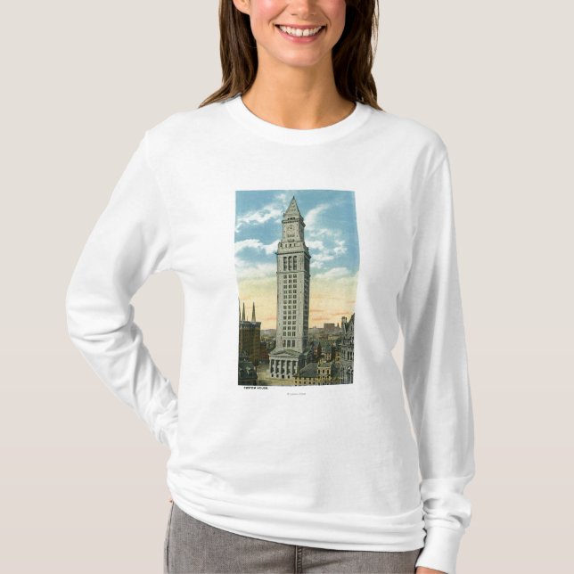 Yttre beskåda av det beställnings- huset tee (Framsida)