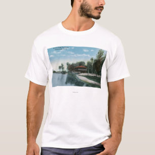 Yttre beskåda av det Central Park kasinot T-shirt