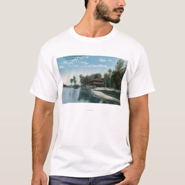 Yttre beskåda av det Central Park kasinot T-shirt (Framsida)