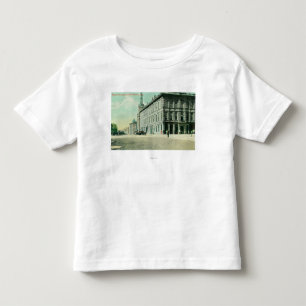 Yttre beskåda av det Masonic tempelet T-shirt