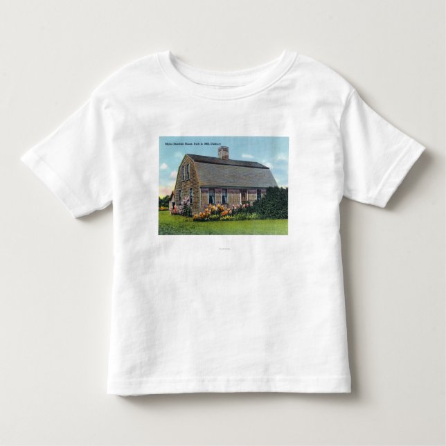 Yttre beskåda av det Myles Standish huset T-shirt (Framsida)