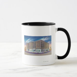 Yttre beskåda av det Sheraton hotellet i Copley Mugg