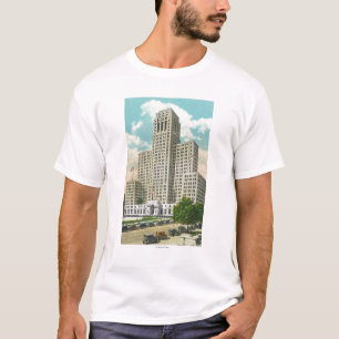 Yttre beskåda av det statliga kontoret Bldg för Tee