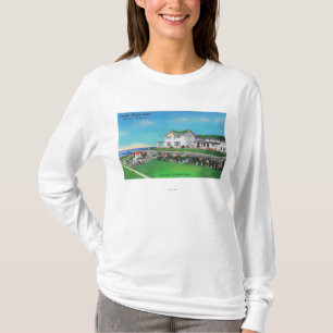 Yttre beskåda av det Stillahavs- strandhotellet T-shirt