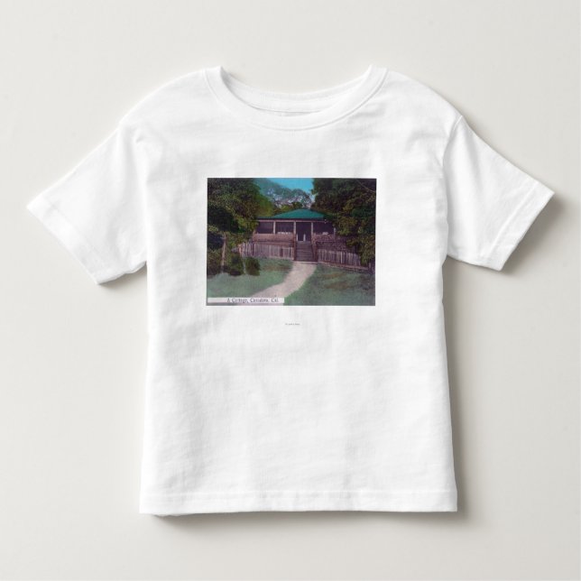 Yttre beskåda av en CottageCazadero, CA T-shirt (Framsida)