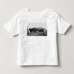 Yttre beskåda av en stam- indian tee shirt